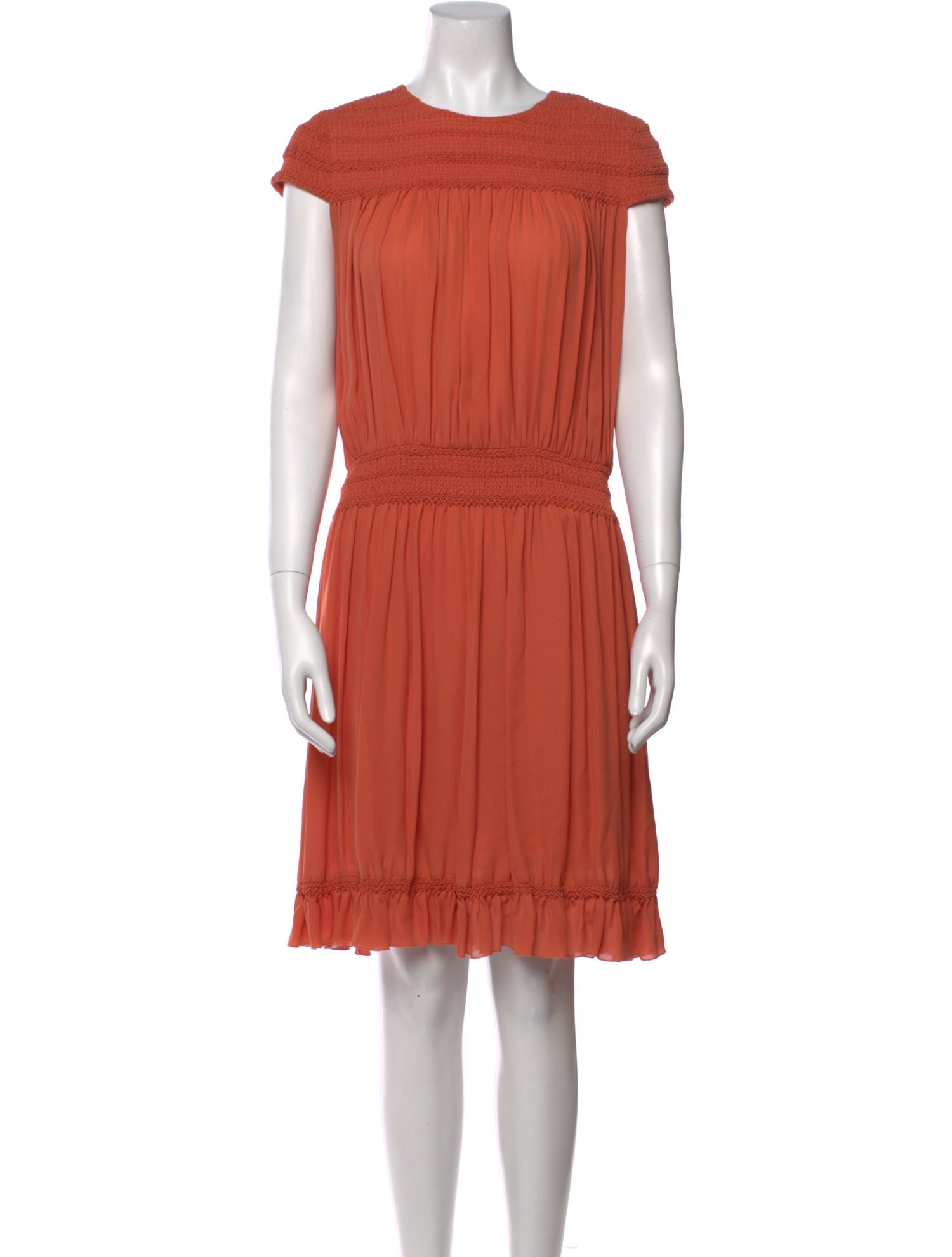 Chloé Silk Knee-Length Dress