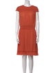Chloé Silk Knee-Length Dress