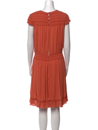 Chloé Silk Knee-Length Dress