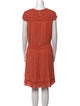 Chloé Silk Knee-Length Dress