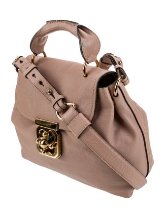 Chloé Leather Top Handle Bag