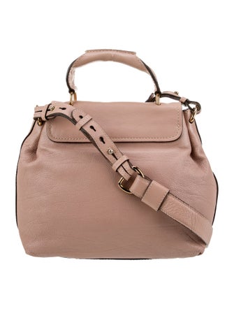 Chloé Leather Top Handle Bag