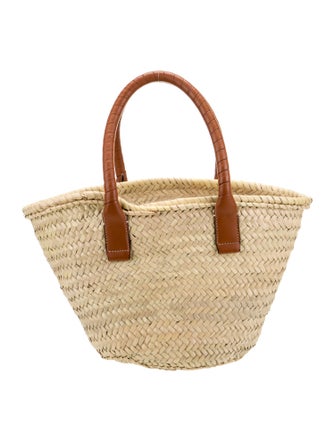 Chloé Straw Shoulder Bag Medium