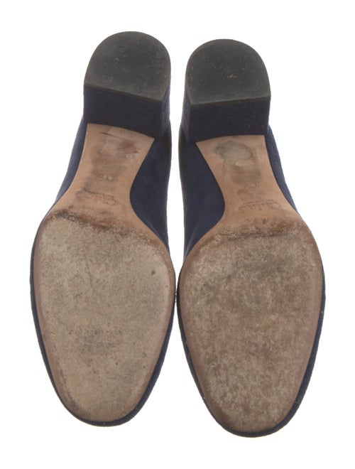 Chloé Suede Scalloped Accent Pumps