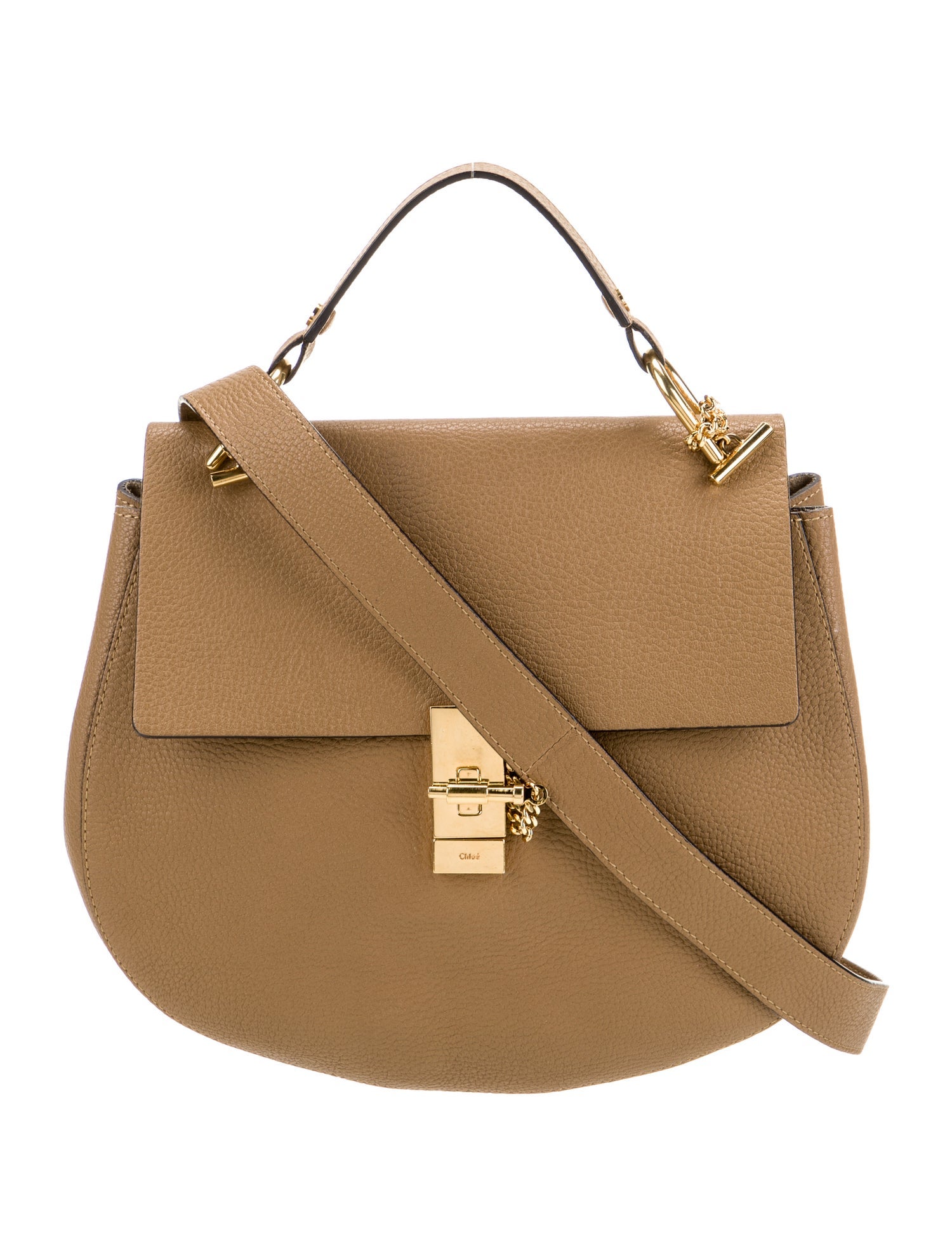 Chloé Leather Top Handle Bag