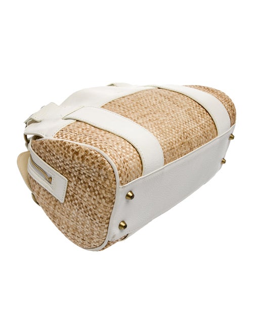 Chloé Raffia Top Handle Bag