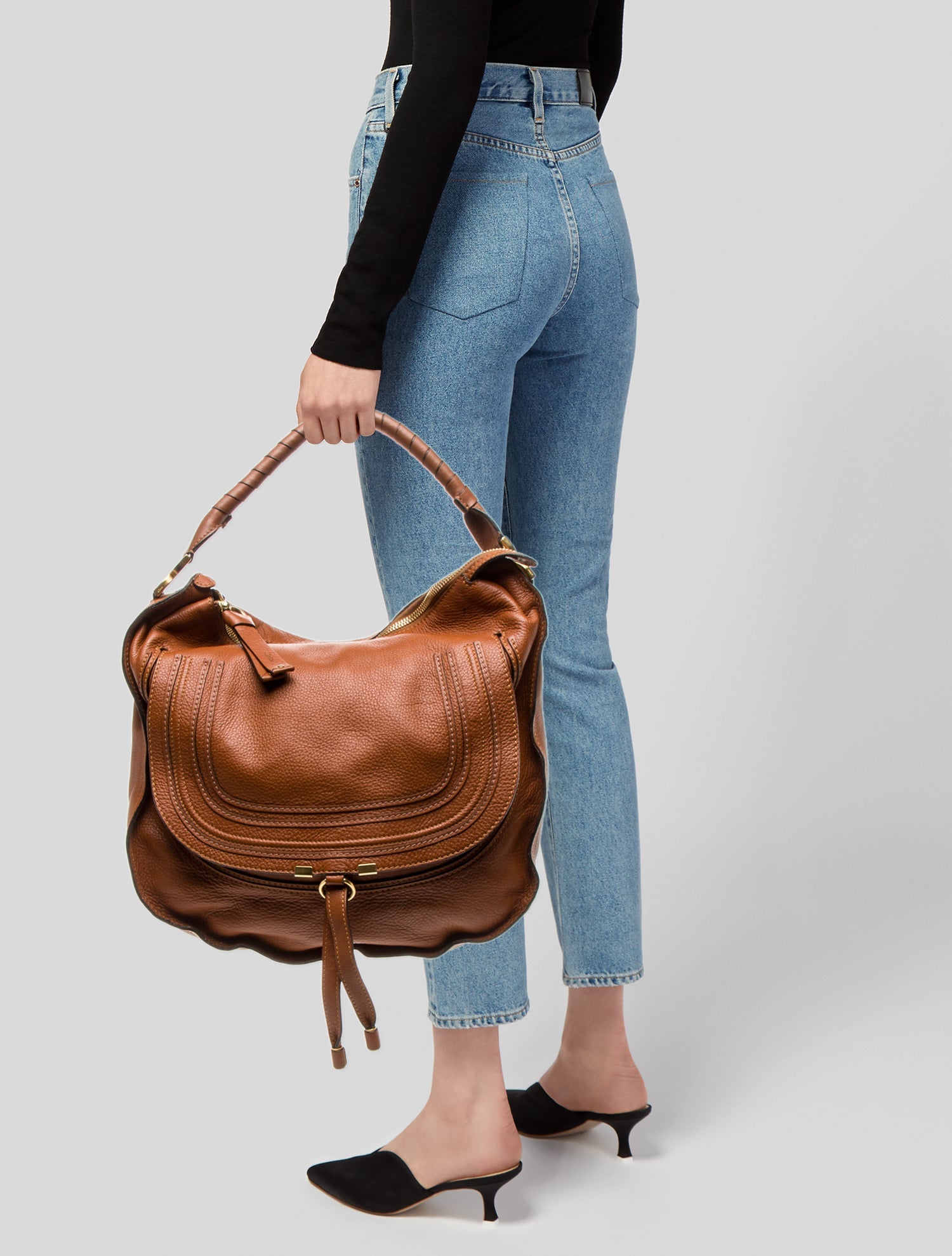 Chloé Leather Marcie Large