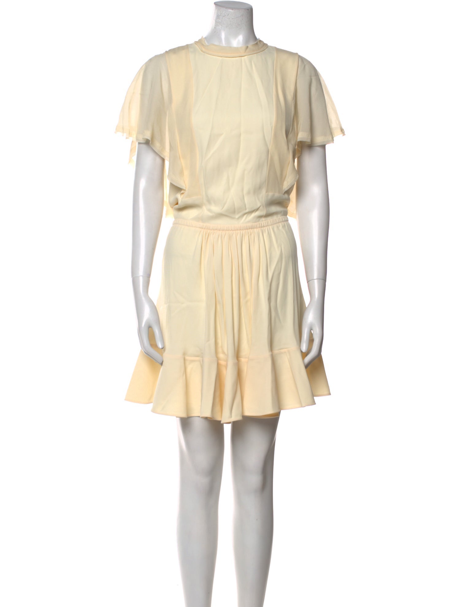 Chloé Crew Neck Mini Dress