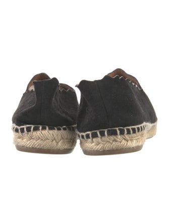 Chloé Suede Scalloped Accent Espadrilles