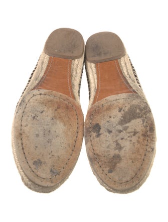 Chloé Suede Scalloped Accent Espadrilles