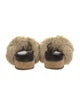 Chloé Shearling Slides