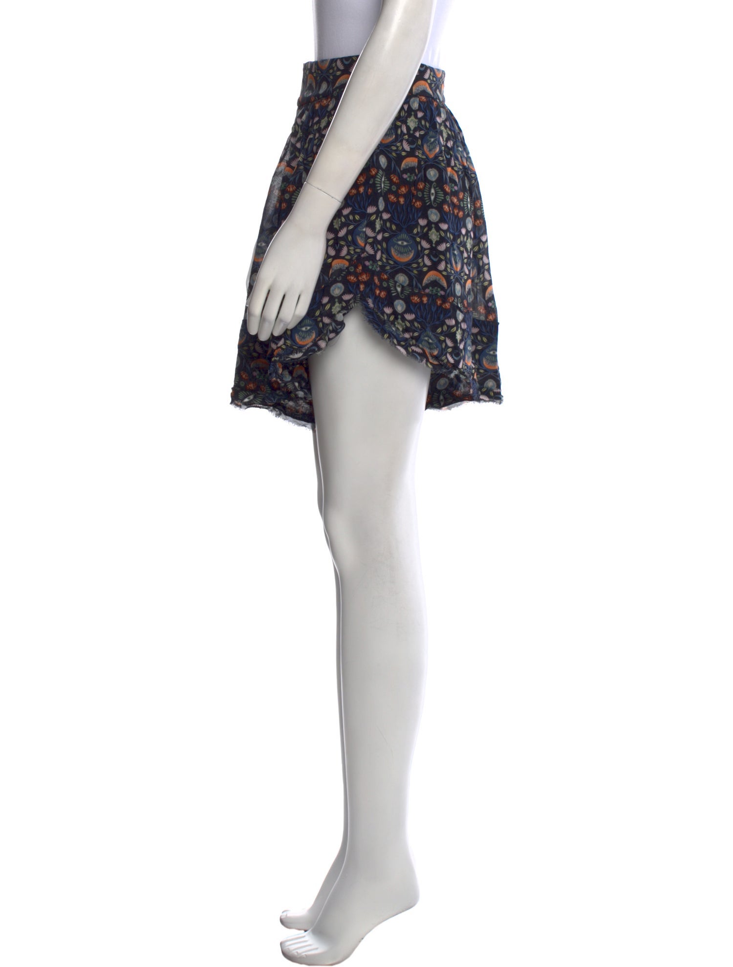 Chloé Printed Mini Shorts