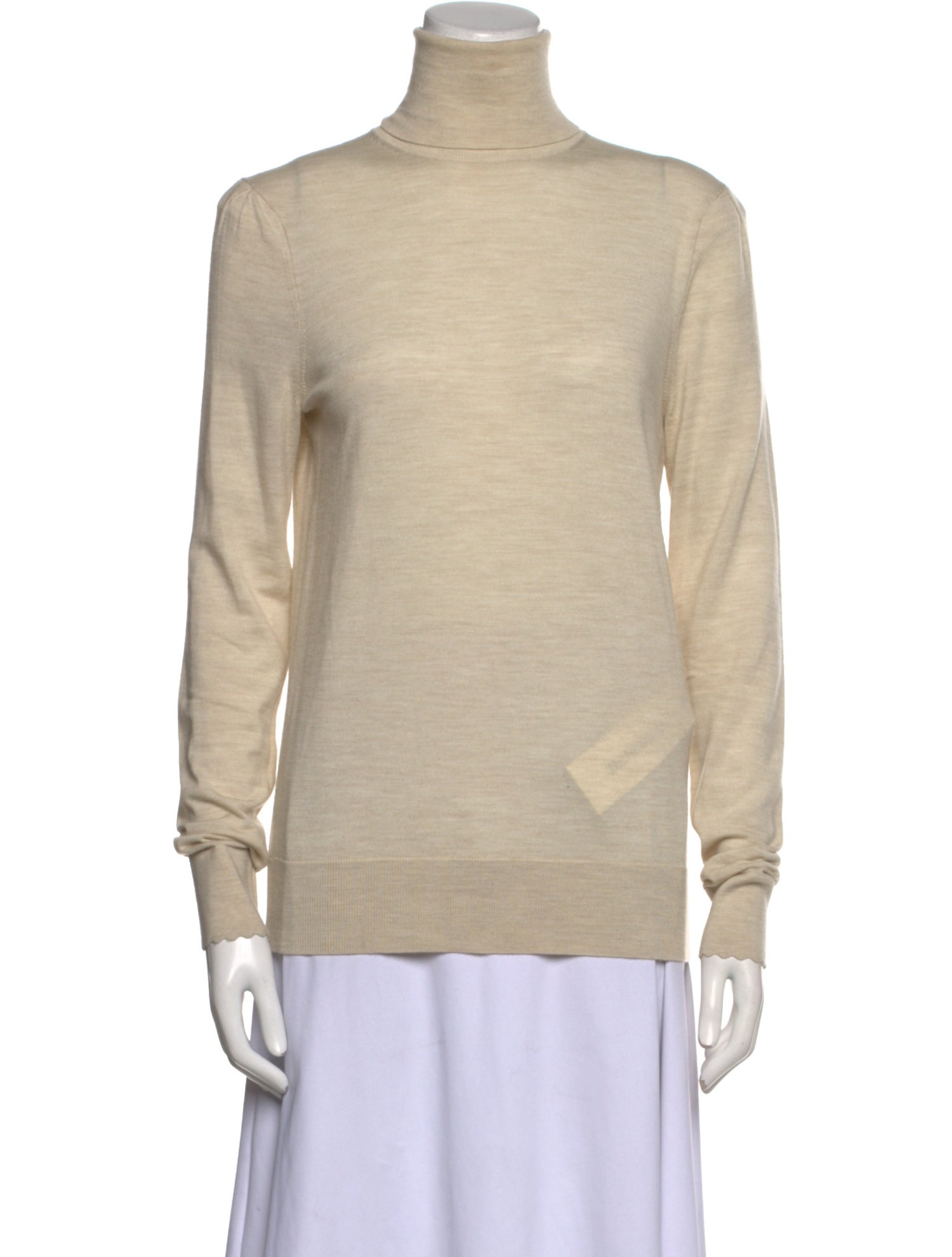 Chloé Merino Wool Turtleneck Sweater