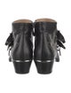 Chloé Leather Studded Accents Western Boots