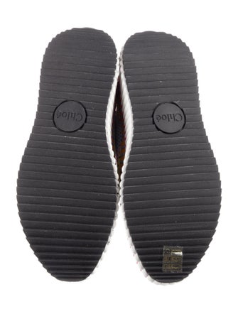 Chloé Colorblock Pattern Sneakers