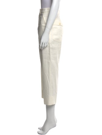 Chloé Linen Straight Leg Pants