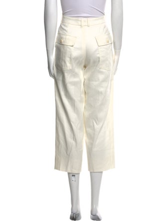 Chloé Linen Straight Leg Pants