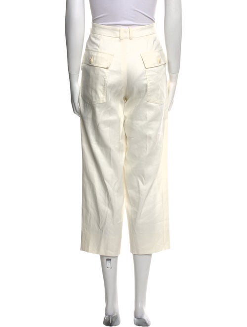 Chloé Linen Straight Leg Pants