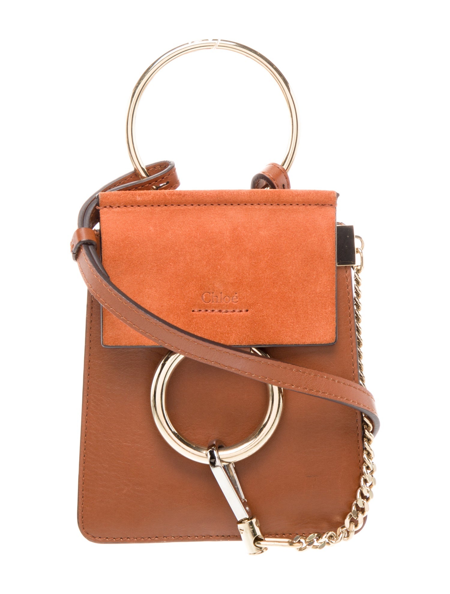 Chloé Leather Top Handle Bag