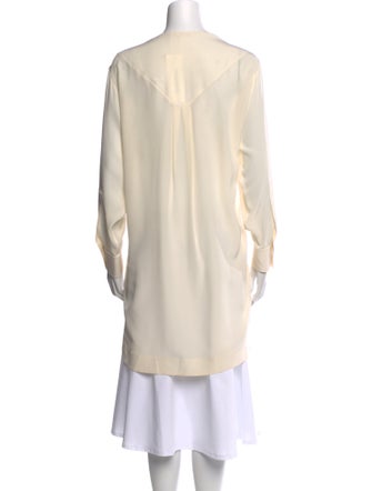 Chloé Silk V-Neck Tunic