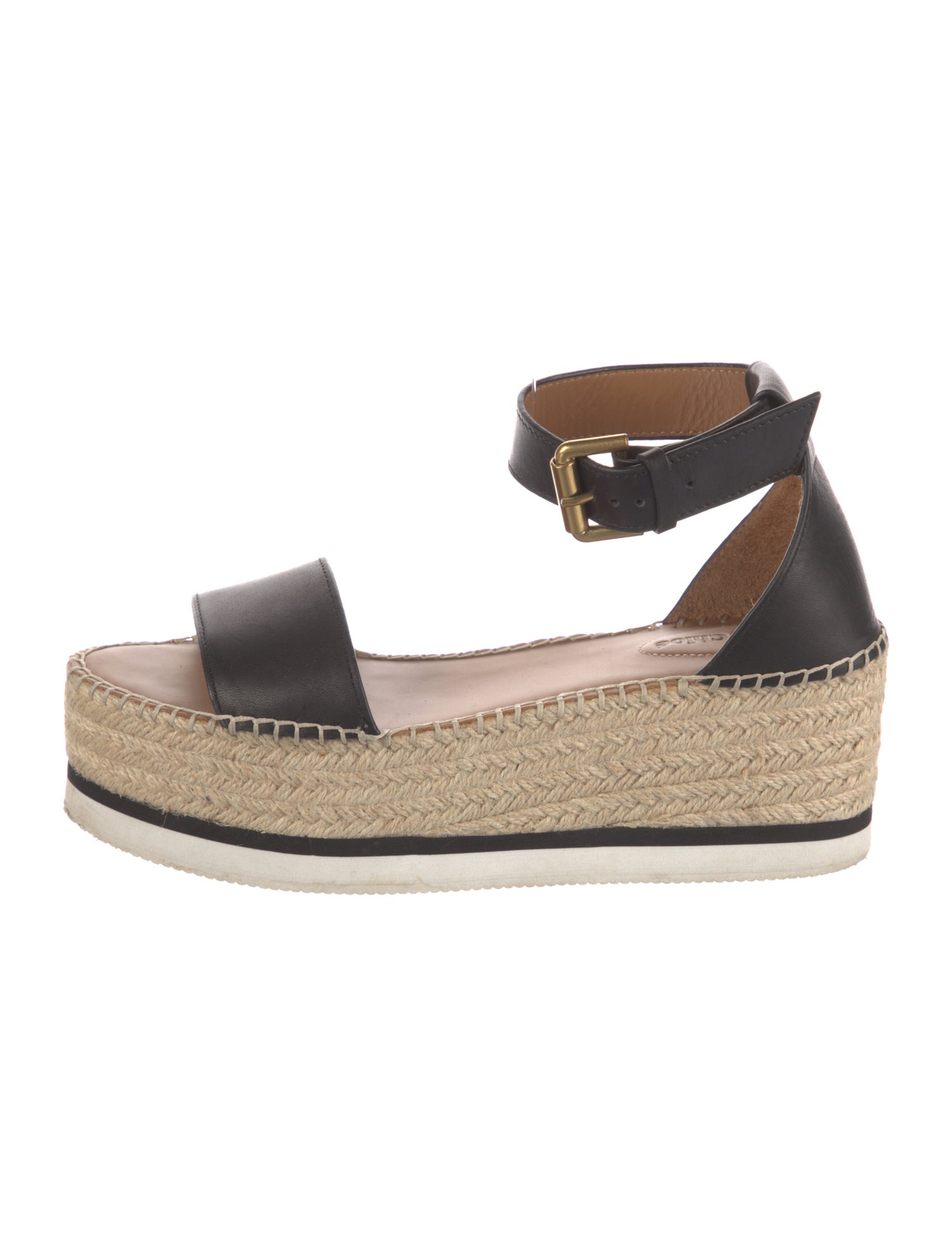 See by Chloé Leather Espadrilles