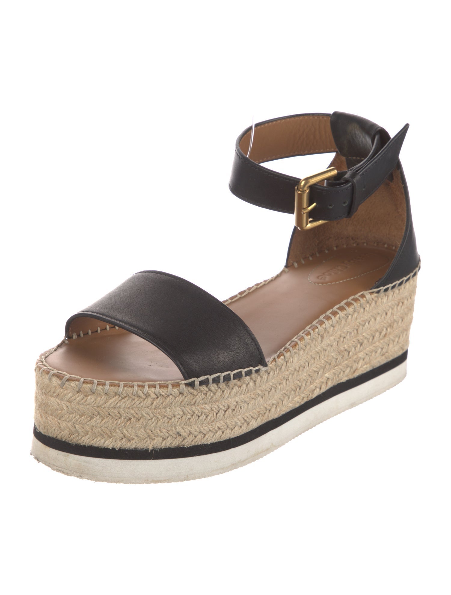 See by Chloé Leather Espadrilles
