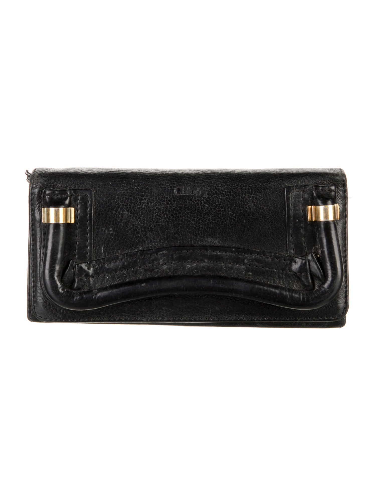 Chloé Leather Wristlet