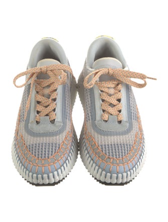 Chloé Colorblock Pattern Sneakers