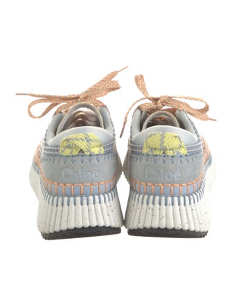Chloé Colorblock Pattern Sneakers