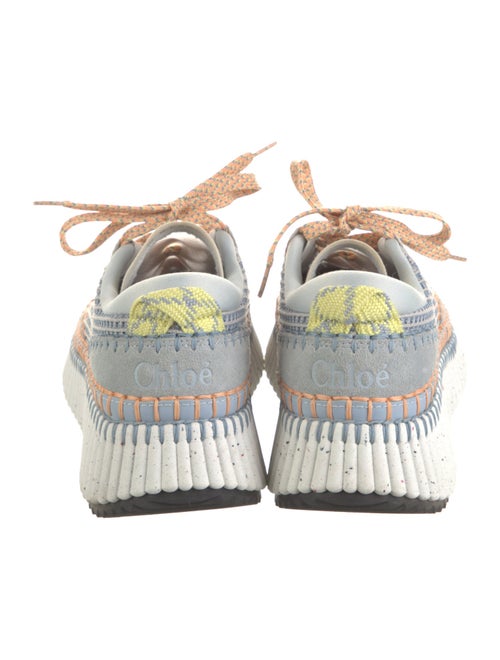 Chloé Colorblock Pattern Sneakers