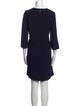 Chloé Crew Neck Knee-Length Dress