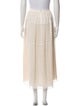 Chloé Silk Midi Length Skirt