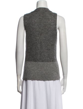 Chloé Wool V-Neck Top