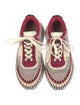 Chloé Colorblock Pattern Whipstitch Trim Sneakers