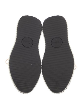 Chloé Colorblock Pattern Whipstitch Trim Sneakers