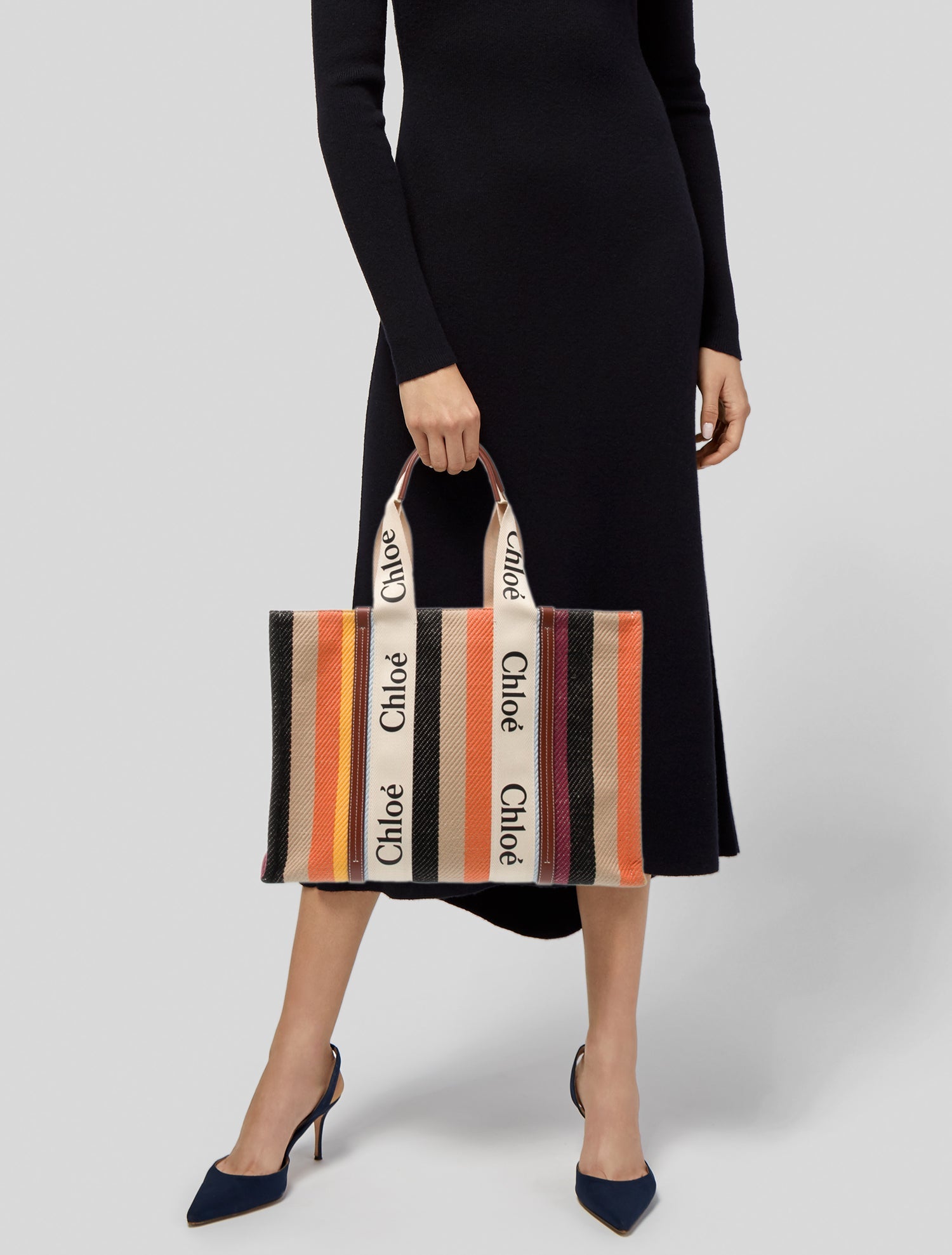 Chloé Canvas Tote
