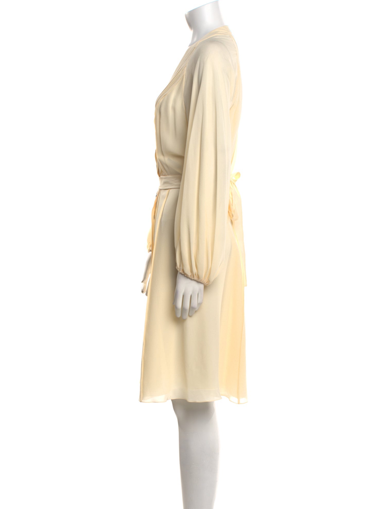 Chloé Linen Knee-Length Dress w/ Tags