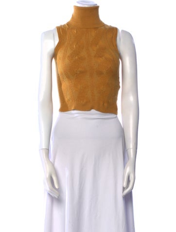 Chloé Knitwear Wool Turtleneck Sweater S