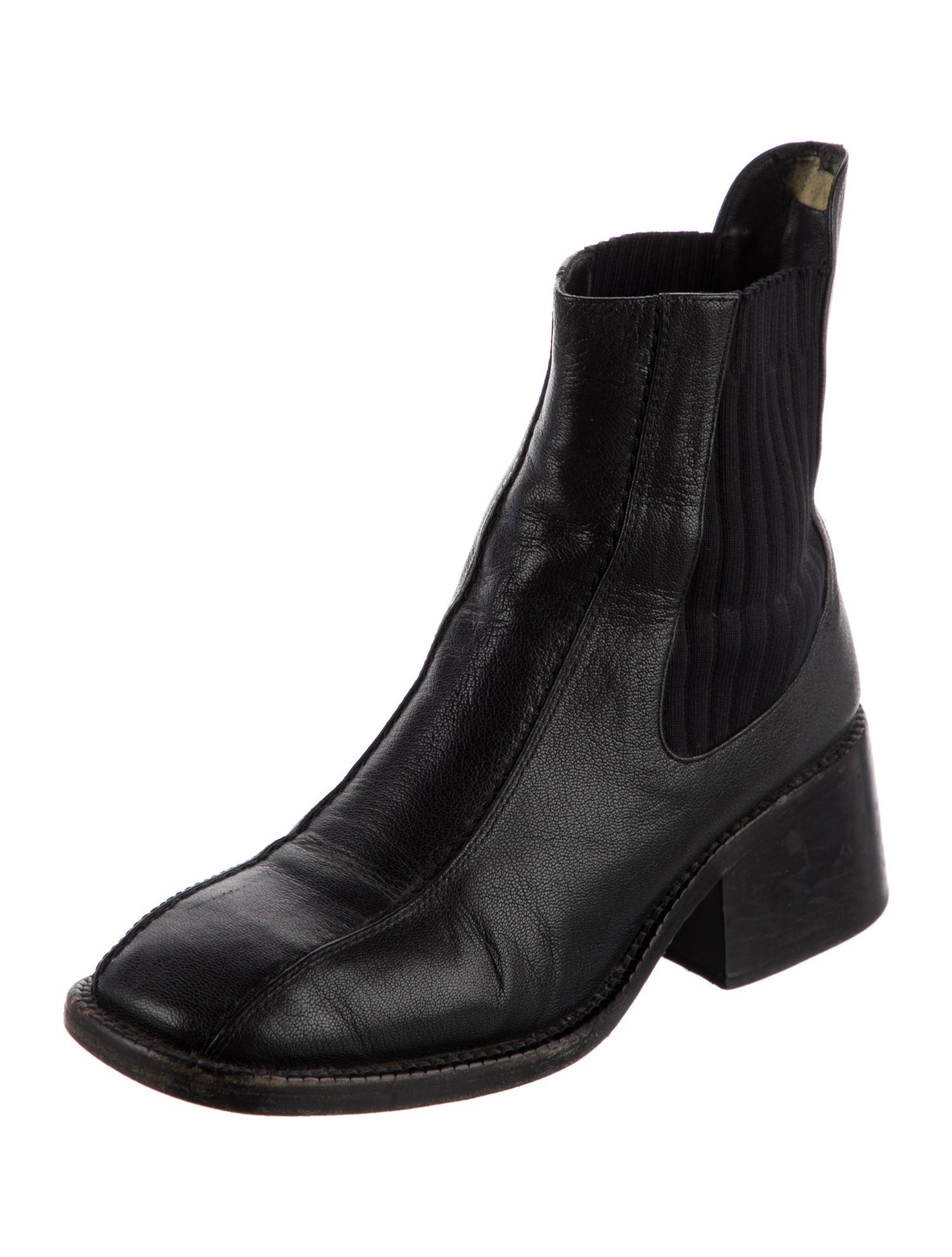 Chloé Leather Chelsea Boots
