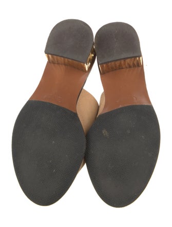 Chloé Qassie Suede Slides