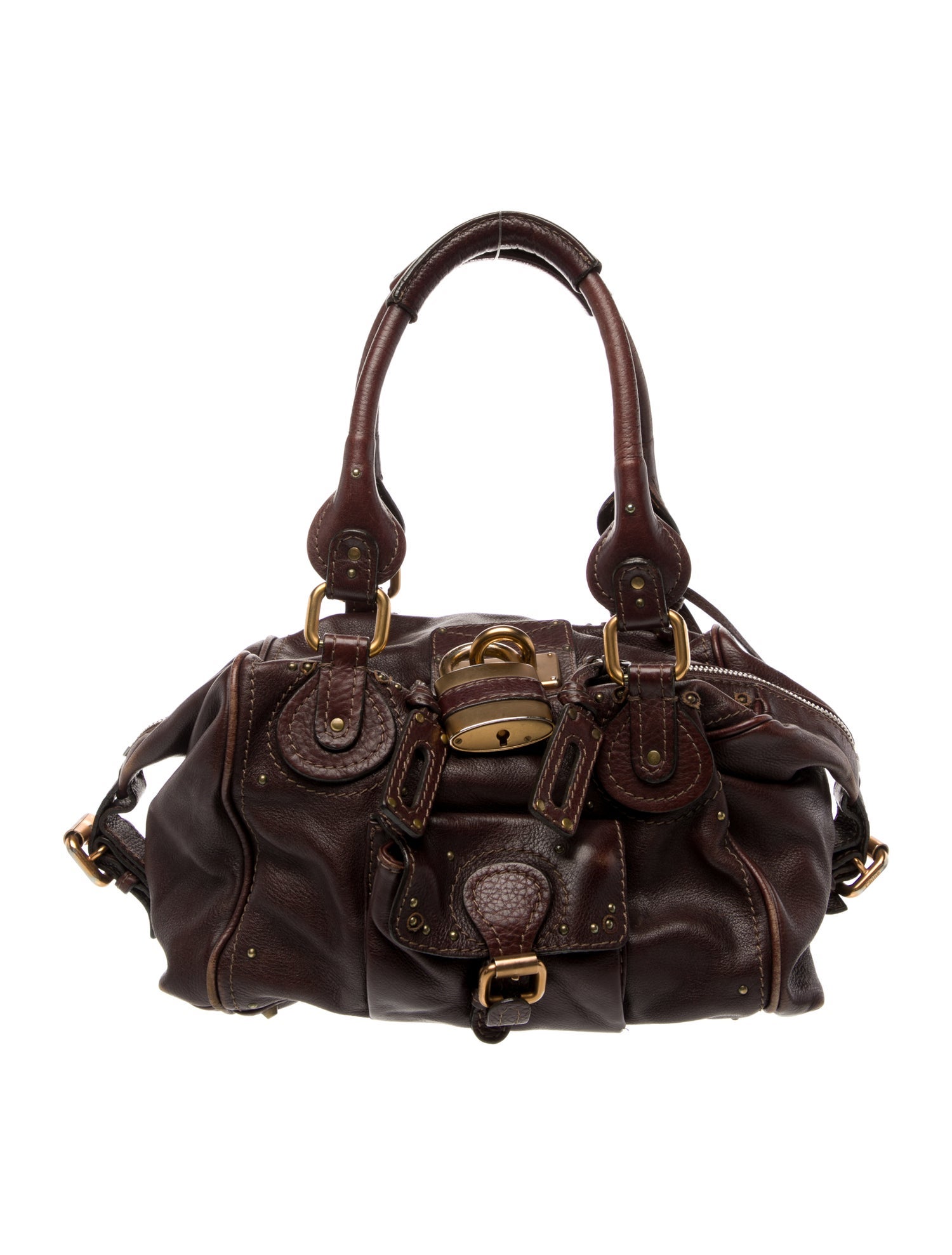 Chloé Leather Top Handle Bag