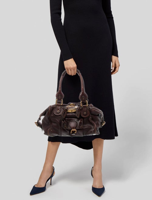 Chloé Leather Top Handle Bag
