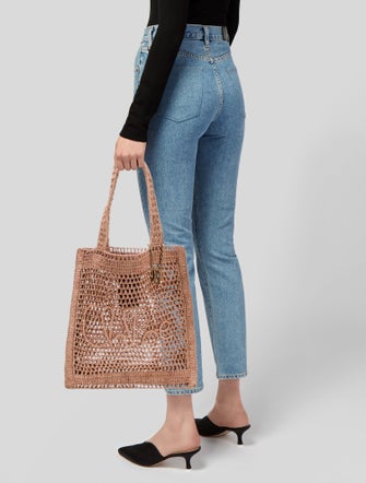 Chloé Raffia Summer Banana