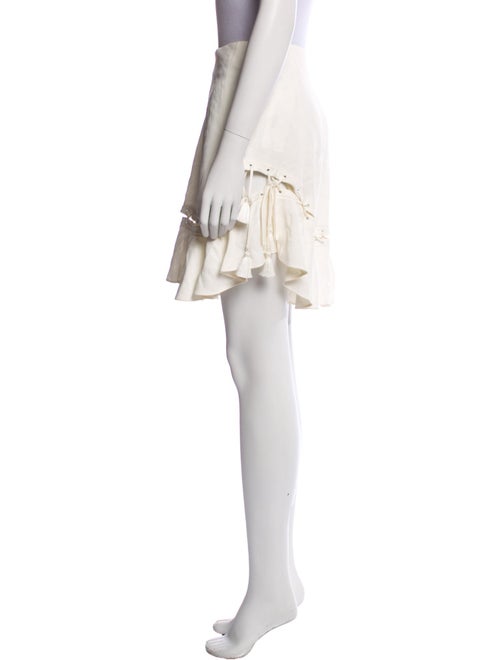 Chloé Braided Accents Mini Skirt