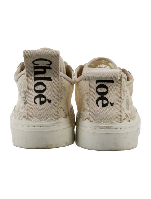 Chloé Lace Lace Trim Embellishment Sneakers