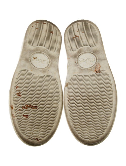 Chloé Lace Lace Trim Embellishment Sneakers