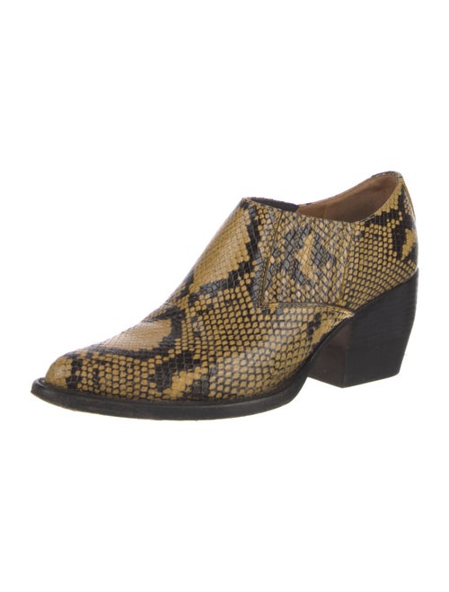 Chloé Snakeskin Printed Pumps