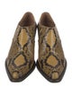 Chloé Snakeskin Printed Pumps