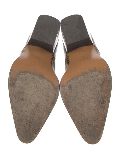 Chloé Snakeskin Printed Pumps