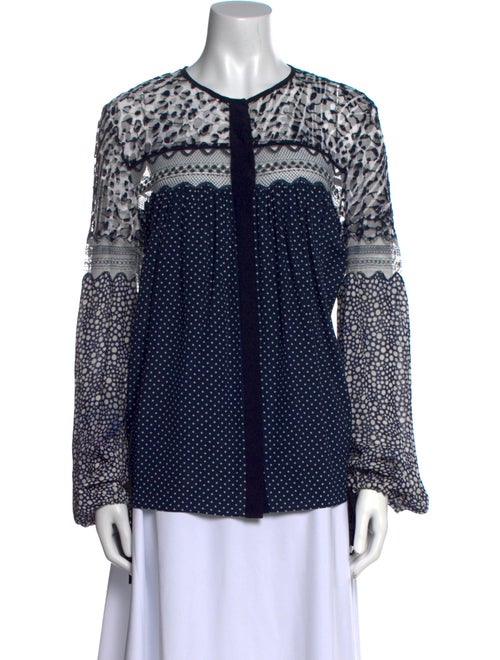 Chloé 2016 Silk Button-Up Top